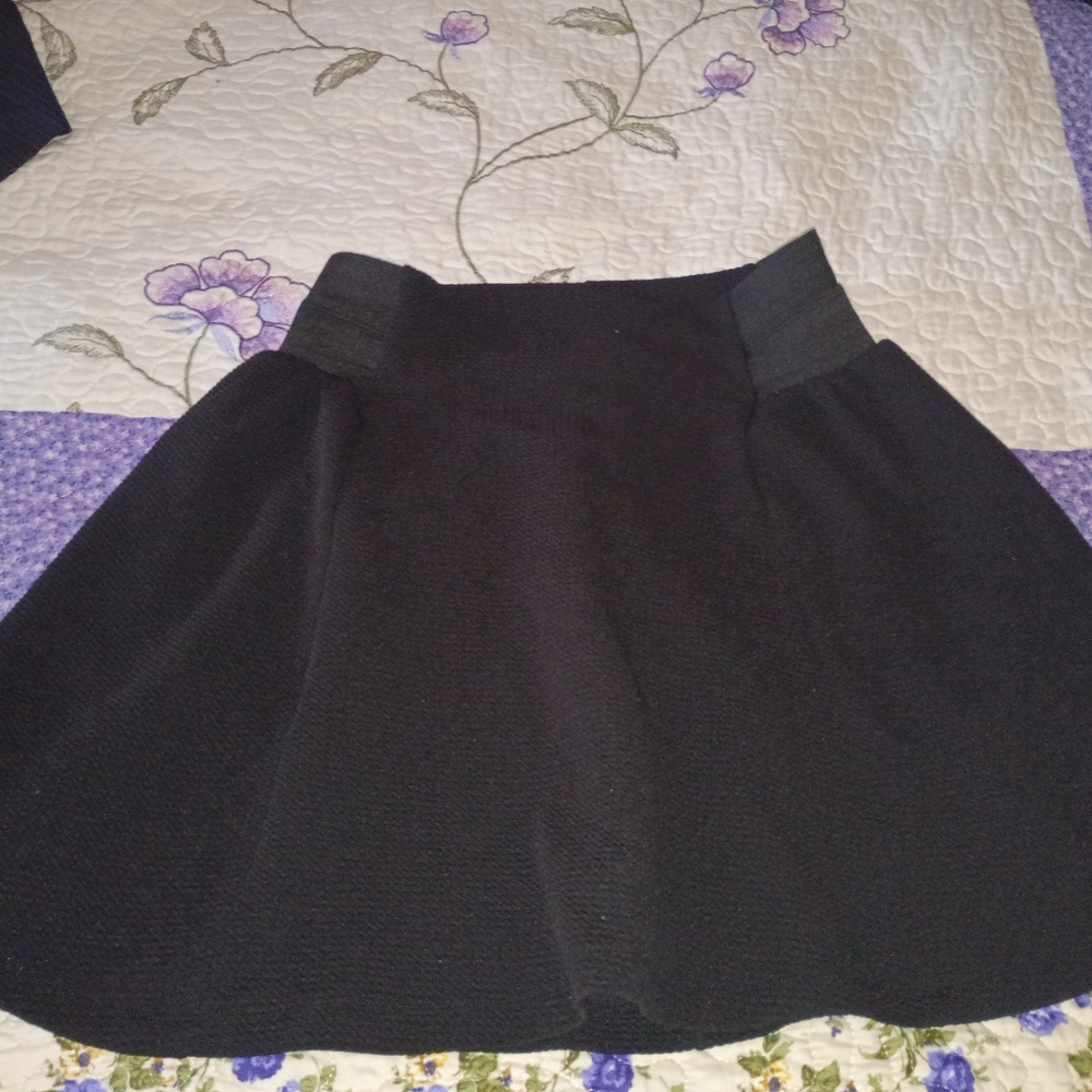 Y2K Mini Flare Skirt M Preppy School Girl Emo Party